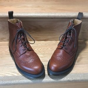 NEW Dr. Martens Delphine Chestnut Boot Sz 9/41